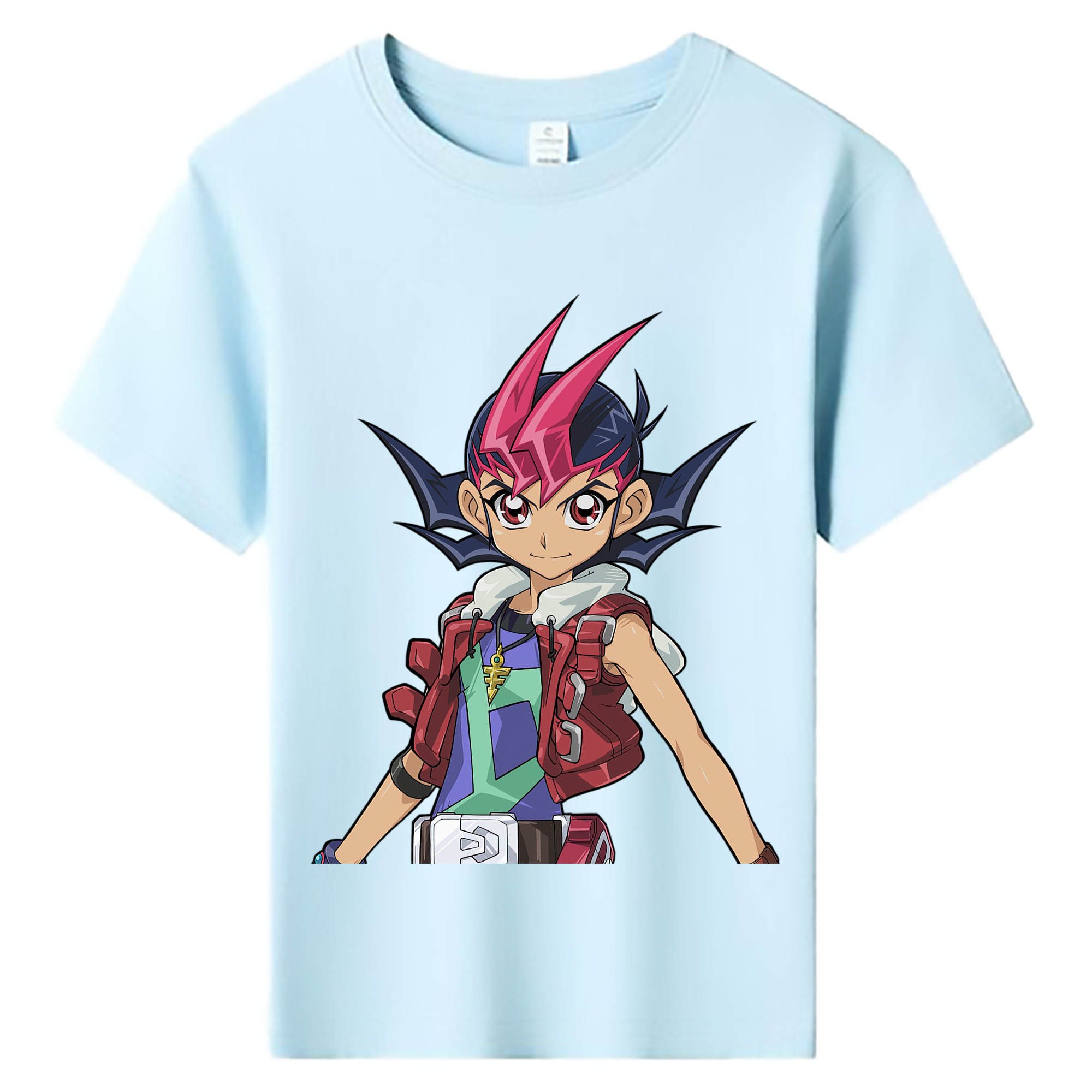 （画像用） 遊☆戯☆王 Yu-Gi-Oh! 綿100％キッズTシャツ（フロントプリント）